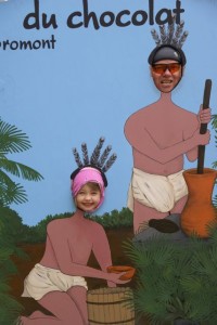 This is actually a shot of Ghis and Morgane at the Bromont Chocolate Festival a month or so ago.  