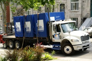 r three cubes (Momma Cube, Poppa Cube, and Baby Cube) heading off to the storage facility. See you next year, Cubes!