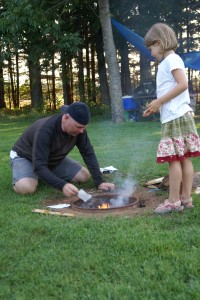 Ghis teaches M how to make... um... smoke.