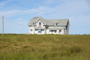 One of the seemingly abandoned houses that Ghis wants to adopt.