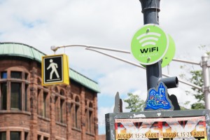 Wonderful - free wifi all along Moncton's Main Street