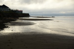 An evening walk at Cap Brule near Shediac.