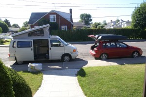 Our two vehicles