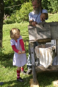 Morgane discovers the hard part of making cider.