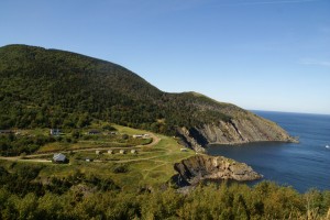 The Meat Cove Campground.