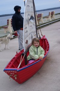 A boat just the right size in Pictou.
