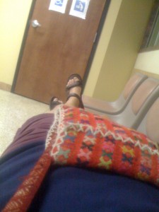 After we saw the nurse, we felt reassured. Then it was just plain BORING.