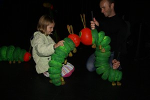 DSC01880 The Very Hungry Caterpillar meets the fat version of himself.