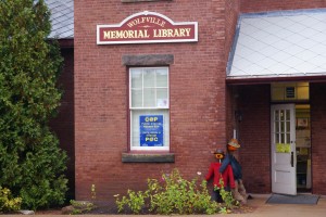 DSC01985 The Wolfville Library - home to the most enthusiastic, kindest, loudest, cheeriest librarians.