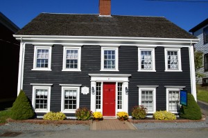 One of the older houses.