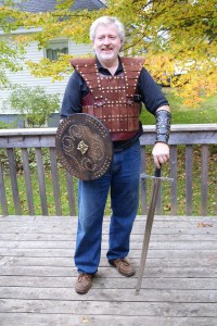 Peter sporting his amazing gear.