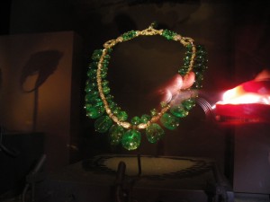 We like this picture because it looks like Morgane is stealing the necklace.