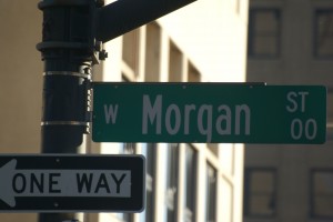 Morgan St. in Raleigh.