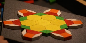 Morgane's turtle mandala.