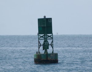 DSC04856 Buoy 13 marks the beginning of the Bermuda Triangle
